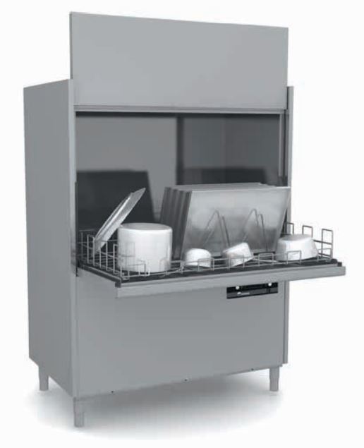 SAFCO Eurowash Utensil washer with High wash chamber (W1470 x D850 x H1960/32A/Inc Rinse Pump) [EW3105]