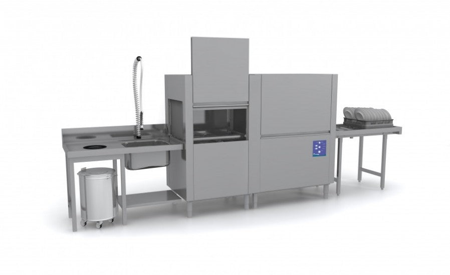 SAFCO Eurowash Rack Conveyor Dishwasher- (W1968 x D770 x H1615) [EW3520]