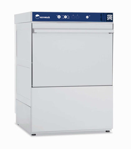 SAFCO EW360-10A Eurowash Underbench Dishwasher (W575 x D605 x H820/10A/Inc Rinse Pump) 1Y Warranty