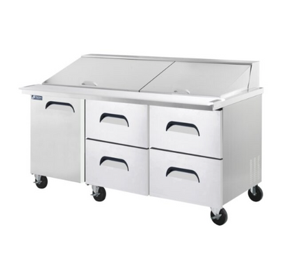 Fresh / FMU-72-D6 / MEGATOP SANDWICH PREP TABLE ( DRAWER ) / 200kg1839x895x1120