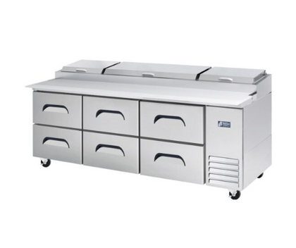 Fresh / FPT-93-D6 / PIZZA PREPARATION TABLE (DRAWER) / 265kg2370x929x1066