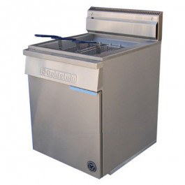 Goldstein FRG24L_LPG Single Pan Gas Fryer 3 Baskets LPG / 46L / Mj: 80 / 90Kg / W610-D800-H1120 mm