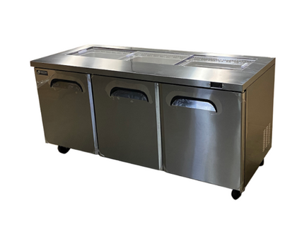 Fresh / FST-72 / SLIDE TOP PREP TABLE / 148kg1839x762x909