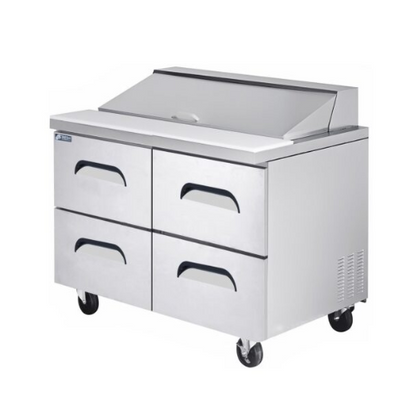 Fresh / FSU-36-D4 / SALAD & SANDWICH PREP TABLE ( DRAWER ) / 140kgW1227xD762xH1080