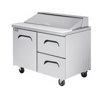 Fresh / FSU-48-D2 / SALAD & SANDWICH PREP TABLE ( DRAWER ) / 156kgW1533xD762xH1080