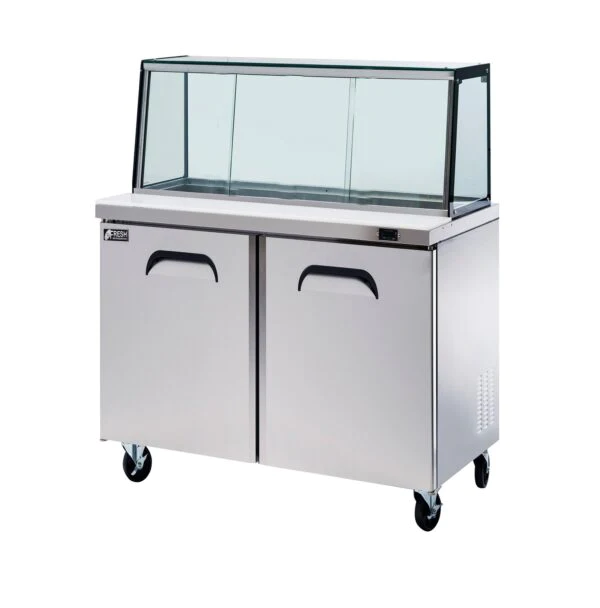 Fresh / FSU-48GC / Compact Double Door Sandwich/Noodle Bar / 152kg1227x825x1360