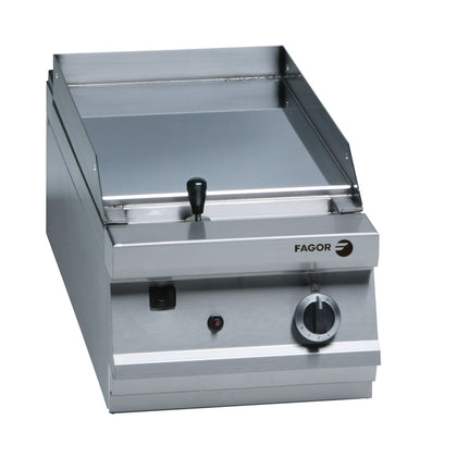 FED FTG-C9-05L Fagor 900 series natural gas chrome 1 zone fry top, Gas Griddle / 425x900x320 / 2+2Y Warranty