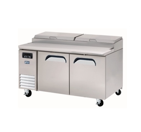 Fresh / FTT-1500 / NARROW PIZZA PREPARATION TABLE  / 115kg1500x750x974