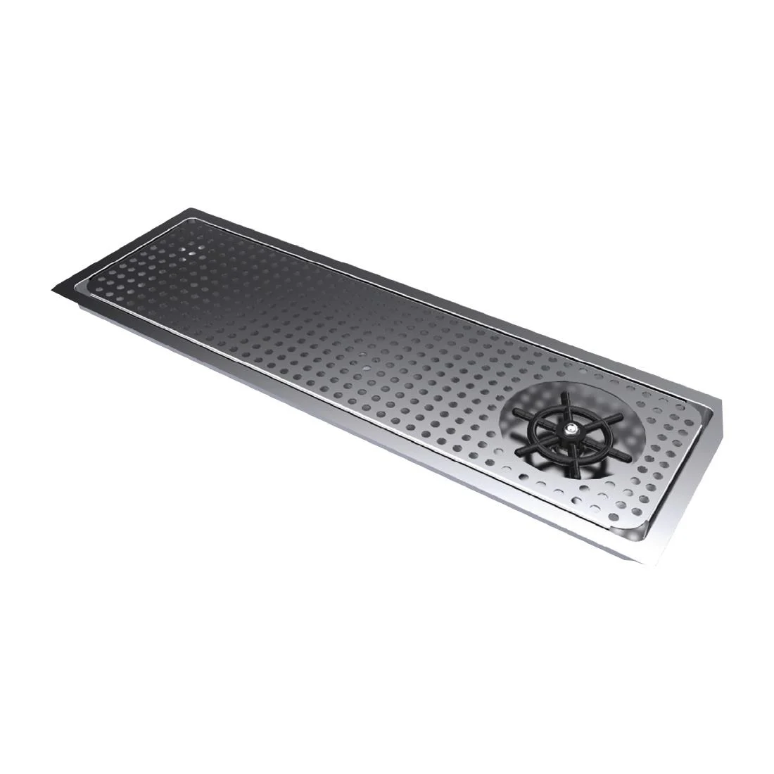 Simply Stainless Drip Tray with Glass Rinser 600mm wide