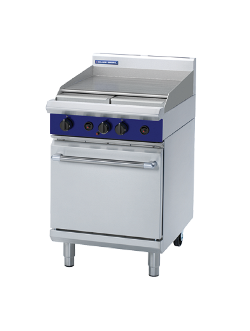 Blue Seal Evolution Series G504B Gas Range Static Oven 600mm Griddle