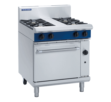 Blue Seal Evolution Series G505D Gas Range Static Oven 750mm 4 Burner