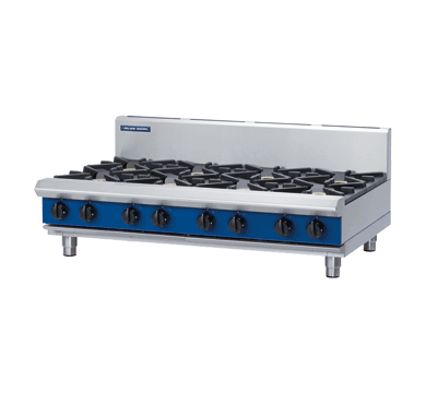 Blue Seal Evolution Series G518D-B Gas Cooktops 8 Burner Bench Model 1200mm