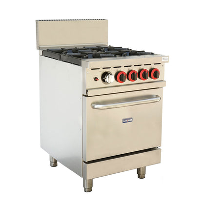 Gasmax GBS4T 4 Burner With Oven Flame Failure
