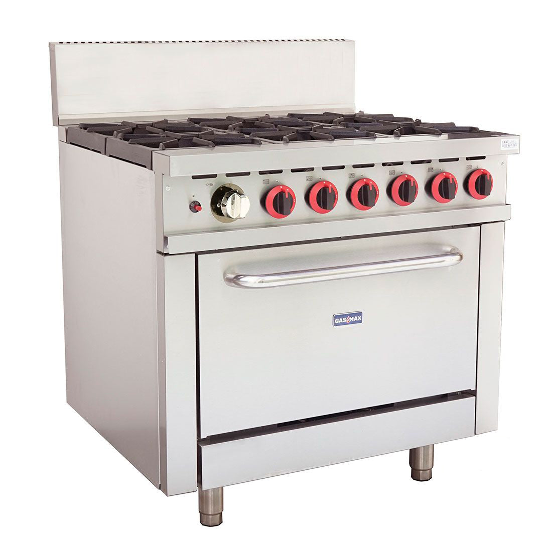 Gasmax  GBS6T 6 Burner With Oven Flame Failure