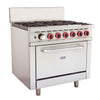 Gasmax GBS6TS 6 Burner With Oven Flame Failure