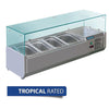 Polar GD876-A Refrigerated Servery Topper / 63Kg / W1800-D395-H435 mm