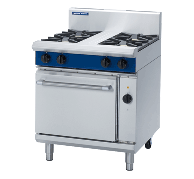 Blue Seal Evolution Series GE54D Gas Range Electric Convection Oven 750mm 4 Burner