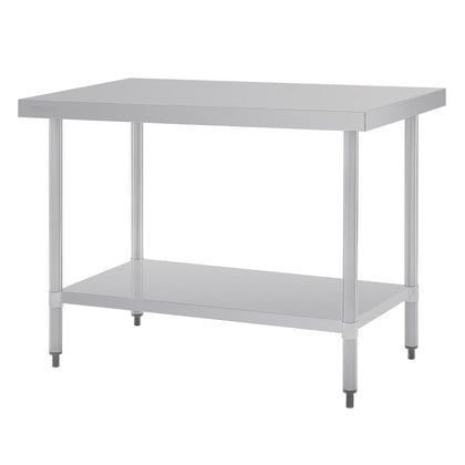 Vogue GJ502 Stainless Steel Prep Table 1200mm - 1200 x 700 x 900