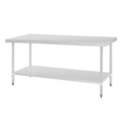 Vogue GJ504 Stainless Steel Prep Table 1800mm - 1800 x 700 x 900