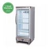 Bromic GM0220 Silver Flat Glass Door LED Display Fridge 215L