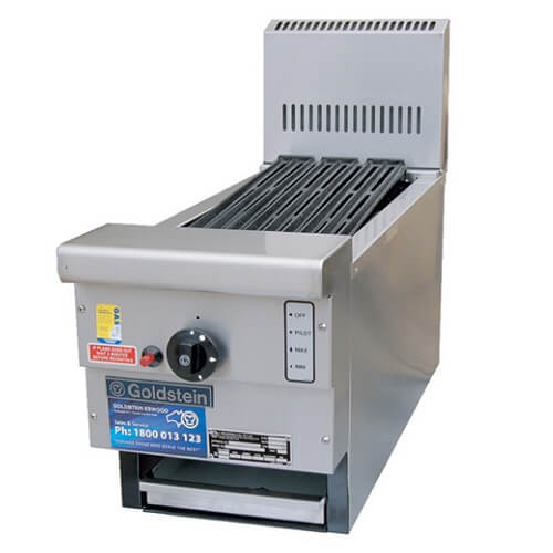 Goldstein RBA12L GAS CharBroilers -305 x 800 x 720/37Mj
