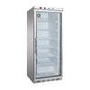 FED  HF600G S/S  Display Freezer with Glass Door / 100kg / W777 x D695 x H1890 / 2+2Y Warranty