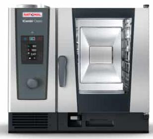Rational ICC61 Electric Combi Oven - iCombi Classic 6 Tray 1/1 - 850 x 842 x 804 / 415V 3ph 16A or 230V 1ph 50A