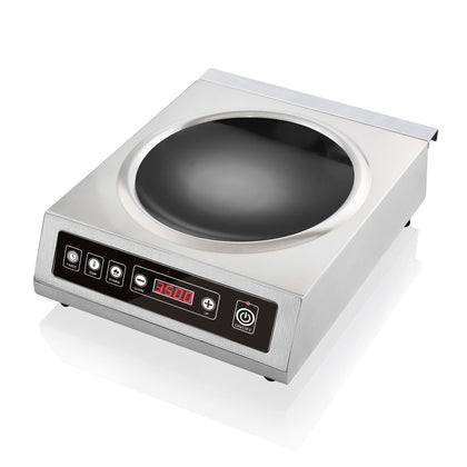 Benchstar IW350 Benchstar Stainless Steel Induction Wok w/ LED Display