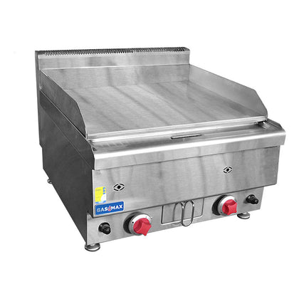 GASMAX JUS-TRG60 Benchtop 2 Bunner Griddle 600mm