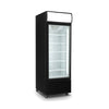 Thermaster  LG-540BP 540L Single Glass Door Black Colourbond Upright Drink Fridge