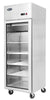 ATOSA MCF8604 Top Mounted Single Door Glass Fridge 670L