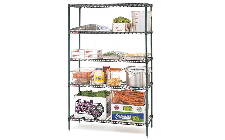 Metro / NK3.5T74.1842 / Super Erecta Wire Shelving - 5 Tier 18 X 42 X 74" / 31.8kg / W1065 x D455 x H1890 / Lifetime Warranty