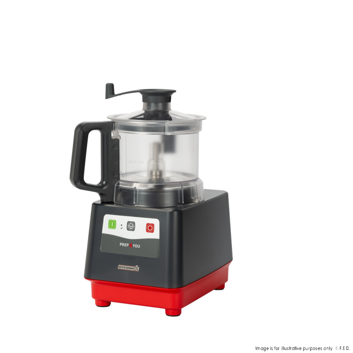 DITO SAMA P4U-PS2 PREP4YOU Cutter Mixer Food Processor 1 Speed 2.6L Copolyester Bowl