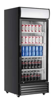 Atosa P600WB Single Glass Door Drink Fridge 600L