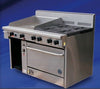 Goldstein PF12G428 705mm Gas Oven Range 4 burners / Mj: 146 / 220Kg / W914-D800-H1120 mm