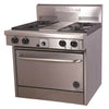 Goldstein PF428 Gas Oven Ranges 4 Burners / Mj: 126 / 200Kg / W816-D800-H1120 mm