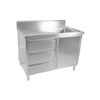 Modular Systems SC-6-1200R-H Cabinet with Right Sink