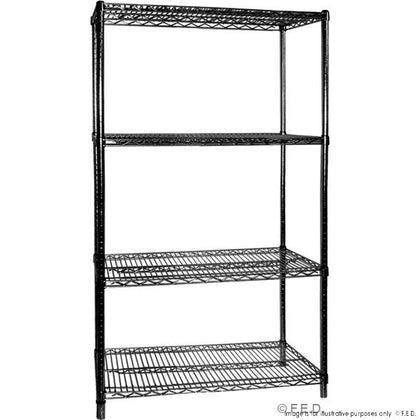 Modular systems B18/24 Four Tier Shelving - 457 mm deep x 1880 high x 610 Width