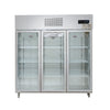 FED SUCG1500 Three Door Upright Display Fridge / 1835x760x1980 / 2+2Y Warranty