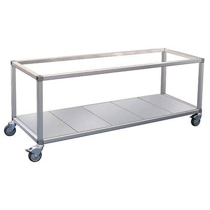 Roband ET26 FOOD BAR & BAIN MARIE TROLLEYS - TO SUIT DOUBLE ROW UNITS / W1975-D585-H670 mm