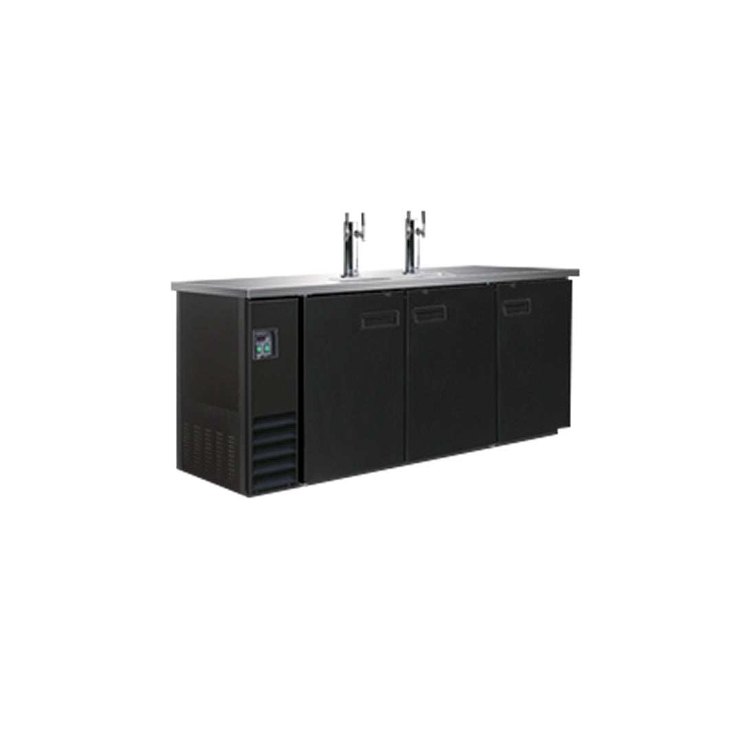 Triple Door Underbar direct draw dispenser 3-barrel - UBD-3