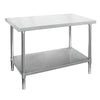 FED WB6-0600/A Stainless Steel Workbench / 600x600x900