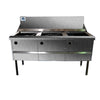 GasMax WFS-3/18 Gas Fish and Chips Fryer Three Fryer 1660mm