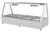 Woodson / W.HFSS24 / 2 Rows, 4 Bays Hot Food Displays  (Self Serve, 15A) - 3.0kW / 80kg / W1355 x D600 x H690 / 1Y Warranty