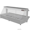 Woodson W.HFS25 Hot Food Bar - Straight Glass 1680mm - Catering Sale