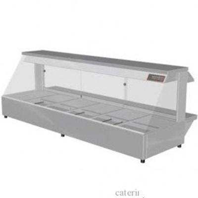 Woodson W.HFS26 Hot Food Bar - Straight Glass 2005mm - Catering Sale