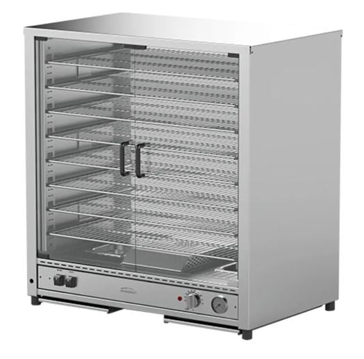 Woodson W.PIP200F Pro Series Pie & Food Displays, Glass Swing Doors & Solid Glass Panel