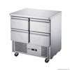 FED XGNS900-4D Four Drawer Compact Workbench Fridge - Catering Sale