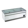 FED ZCD-L250S Supermarket Island Dual Temperature Freezer & Chiller with Glass Sliding Lids / 2500x850x855 /2+2Y Warranty